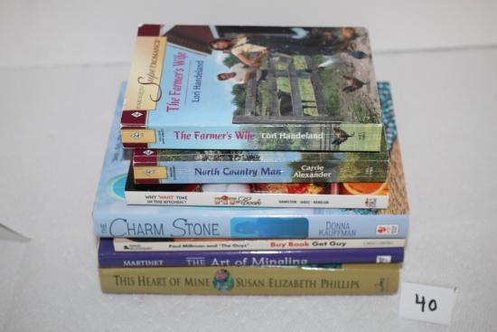 Assorted Books, Hard Cover & Paper Back