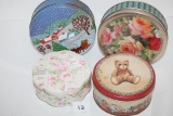 Assorted Tins, 2-5 1/2