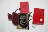 Weston Master II Universal Exposure Meter & Case, Model 735, Weston Electrical Instrument Corp.