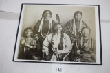 Framed Native American Picture, 11