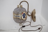 Pabst Beer Globe, Rotates, Plastic & Metal, Electric, Globe 10