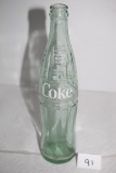 Vintage Coca Cola Glass Bottle, 16 oz, 11