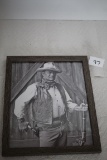 Framed John Wayne Picture, 11