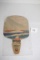 Vintage Tums Advertising Paddle Fan, Sail Boat, Paper & Cardboard, Fischer Pharmacy, Inc.