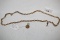 Chain Link Necklace, German Good Luck Token
