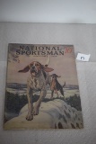 Vintage National Sportsman Magazine, January 1939, Torn on bottom