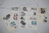 Assorted First Day Of Issue, Post Marked 1968, 1977, 1978, 1979