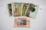 Assorted Vintage Post Cards-1916-1960's, Lincoln's New Salem, ILL Postcards