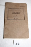 War Department Field Service Regulations/Operations, FM 100-5, May 22, 1941, Paperback