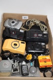 Assorted Cameras and Supplies, Not tested