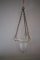 Glass Hanging Candle Holder, 7 3/4
