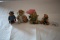 4 Teddy Bear Figurines