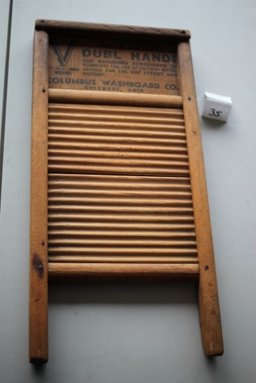 Columbus Washboard, #2133W, 18" x 8 1/2"