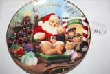 2001 Tom Newsom Christmas Plate, 8 1/2