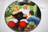 2006 Story Time With Santa Plate, Avon, 8 1/2