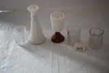 Milk Glass Bud Vase-6