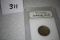 1989-S Jefferson 5c, Dcam Gem Proof, International Numismatic Bureau