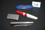 Assorted Advertising Pocket Tools