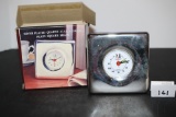Vintage Alarm Clock, Made In Hong Kong, 4 1/4