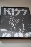 Framed Peter Criss Signed Picture, LOA, 8