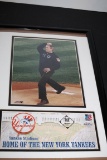 Former President Bush Throwing Ball, Yankee Stadium, 19