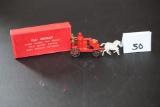 Miniature Metal Horse Drawn Fire Engine, Japan, 1