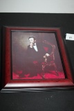 Framed Abe Lincoln Picture, 11