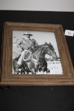 Framed John Wayne Picture, 11
