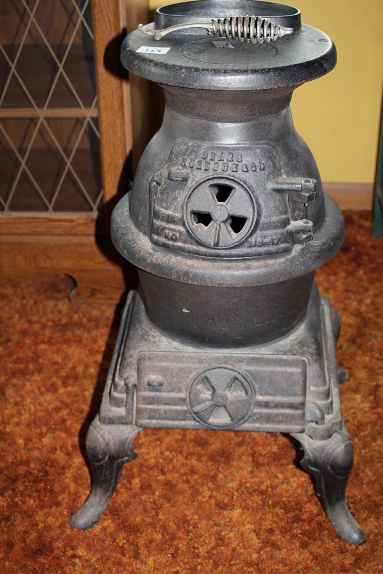 Sears Roebuck u0026 Co. Cast Iron Stove, 27H x 17 | Proxibid