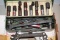 Metal Tool Box With Sockets, Wrenches-Box-13 1/2
