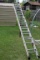 Aluminum Extension Ladder, 12' Not Extended x 14 1/2