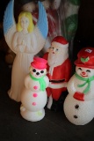 Vintage Outdoor Christmas Decorations, Plastic, LOCAL PICK UP ONLY
