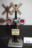 Railroad Crossing Stop Signal, Louis Marx & Co., 7