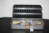 Tackle Box With Misc. Tackle, 17