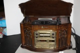 Emerson Turn Table, Radio, Cassette, CD Player, 22