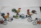 Rooster Wall Hanging, Metal, 24