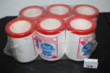 Set Of 6 Pabst Styrofoam Can Holders