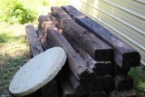 Railroad Ties, Approx. 8' L, LOCAL PICK UP ONLY