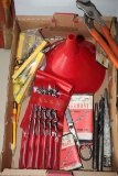 Chisels, Drill Bits, Wrench, Misc.