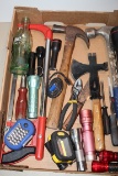 Hammers, Flashlight Hatchet, Coke Bottle, Hack Saw