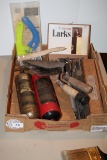 Vintage Pyrene Fire Extinguishers, Files, Drill Bits, Misc.