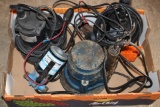 Assorted Submersible Sump Pumps, Utility Back Up Pump