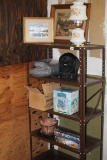 Metal Shelving, Framed Pictures, Tarp, Fan, Water Fountain Collection-Heritage Mint, Slicer