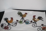 Rooster Wall Hanging, New-Has Box, 23