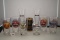 4 Miller High Life Glasses, 2 Sprecher Glasses, Milwaukee Bucks/Coors Glass, Big Eddy Glass,