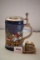 1978 First Annual Christmas Beer Stein, Avon, 6 1/2