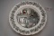 Johnson Bros. Merry Christmas Plate, England, 10 1/2