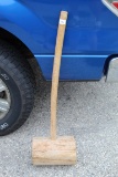 Large Wooden Mallet, 39