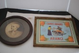 Framed Advertising, Vintage Picture 13