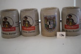 German Festival Mugs, Stone Ware, 5